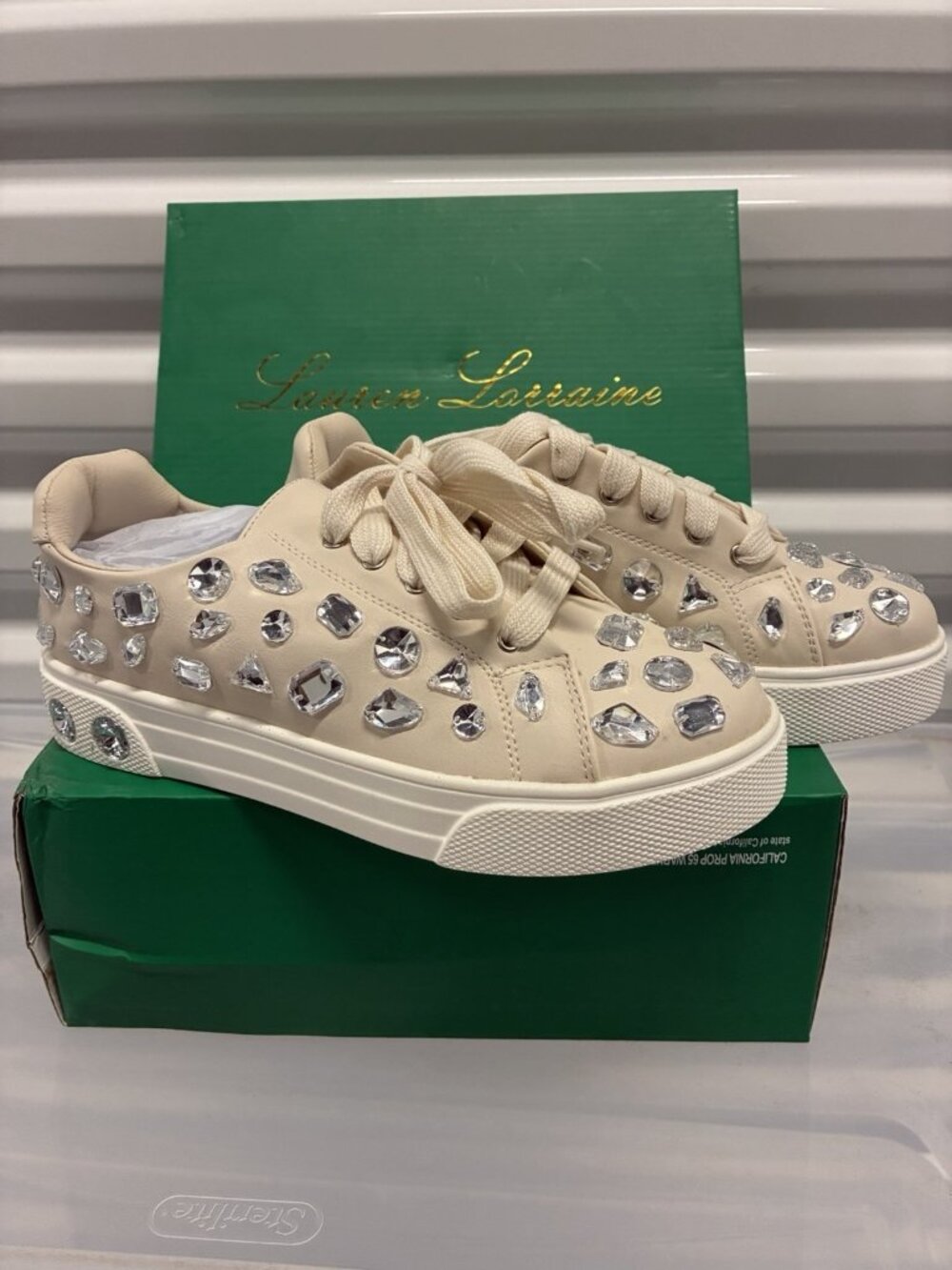 Lauren Lorraine LOLINA in Ivory Size 6